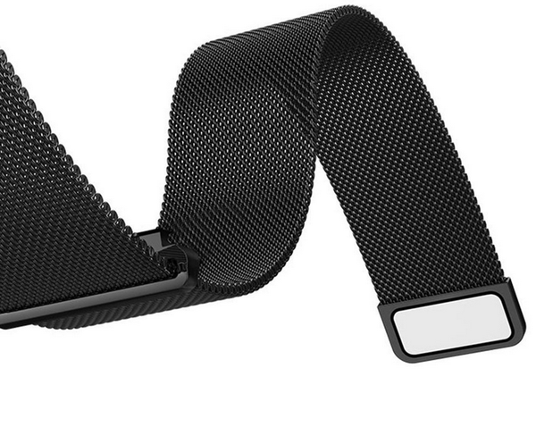 Touch Rage Milanese Loop, Magnetic Closure, for Fitbit Blaze Smartwatch, Black