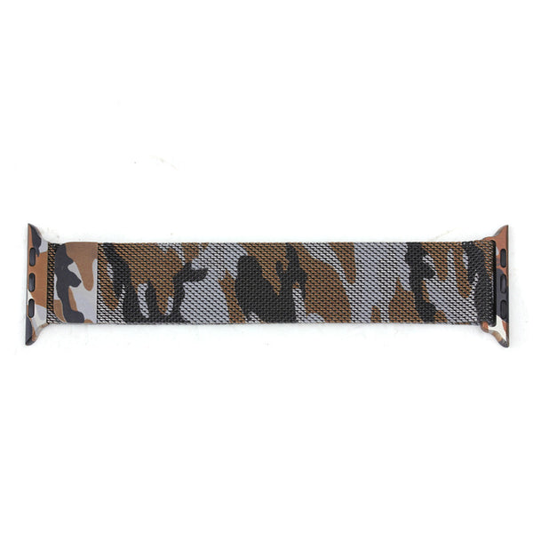 Touch Rage Milanese Loop, Magnetic Closure Clasp, for Series 1 and Series 2 Apple Watch, Camo